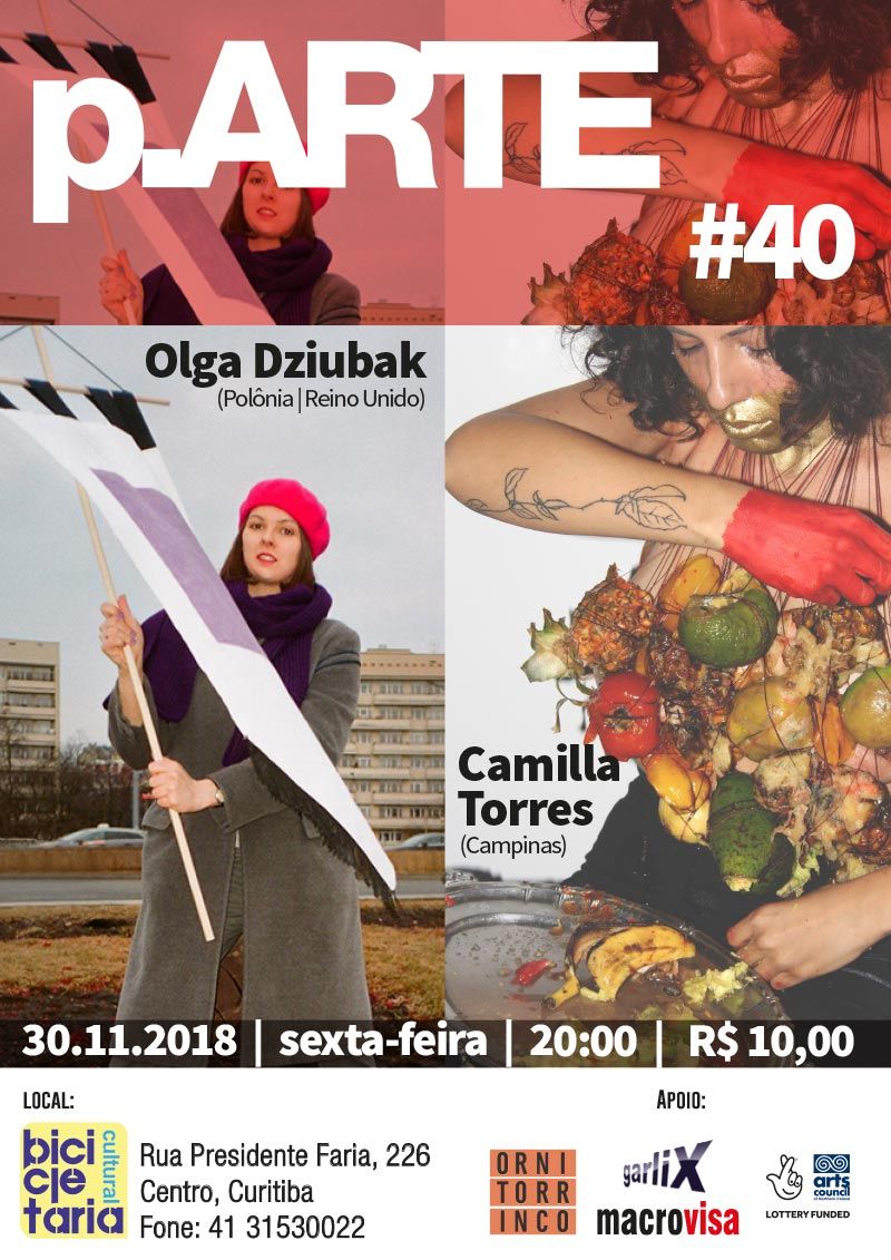 p.ARTE #40 — Olga Dziubak and Camilla Torres